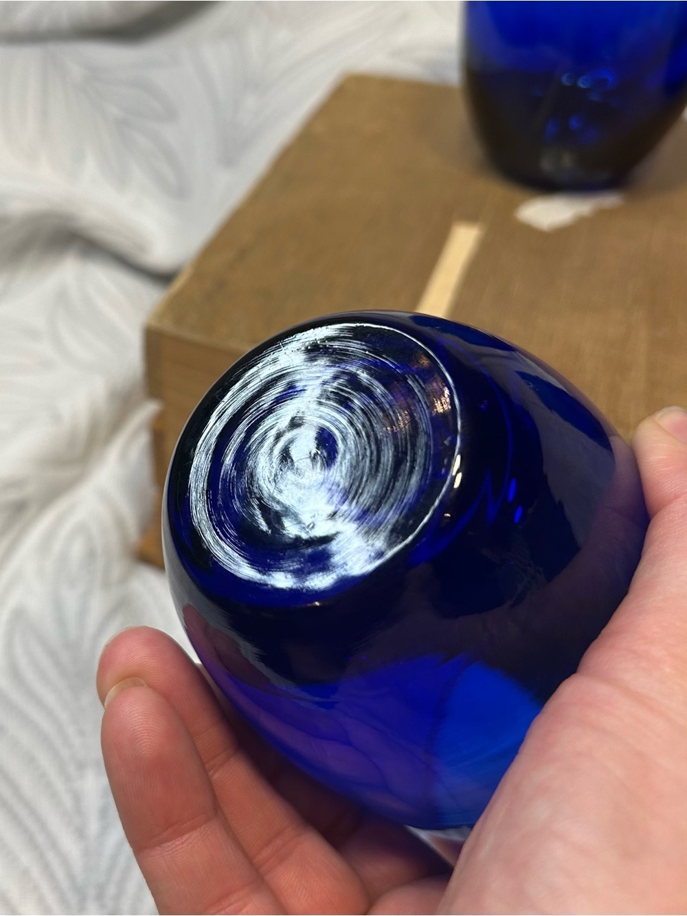 ✨ Cobalt Blue Glass Set - Picture 6 of 6